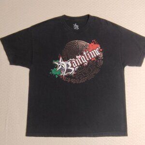 VINTAGE City Of Angels Men T-Shirt XXL Black Single Criminal Model Graphic